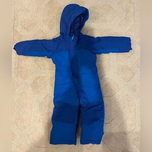 L.L. Bean Toddler Two-Tone Blue Snow Suit